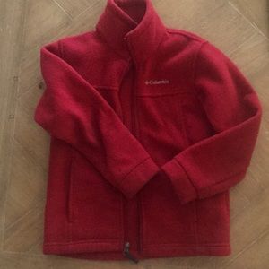 Red Columbia jacket xs 6/7